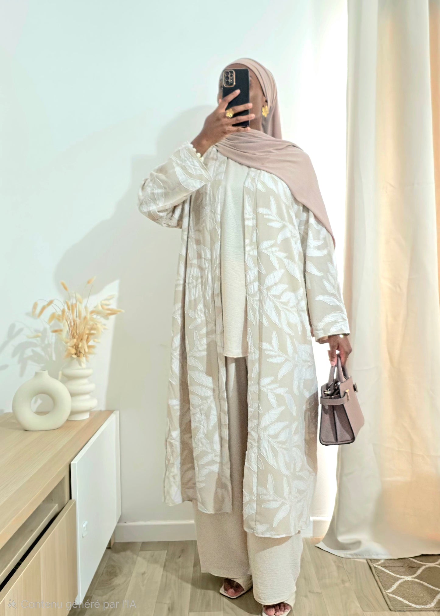 Ensemble 3 pièces Flora Beige