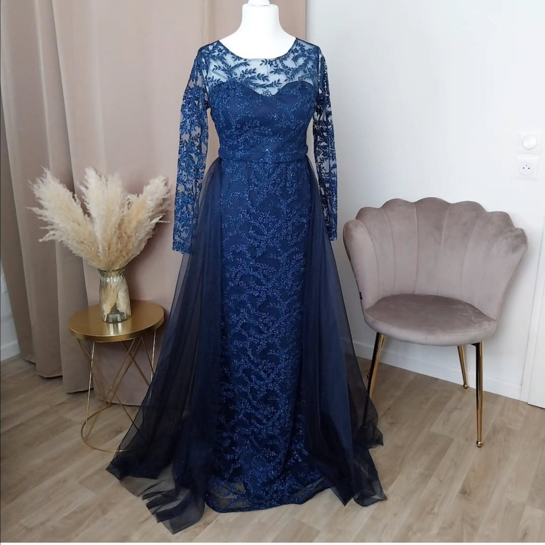 Robe Jannah Bleu