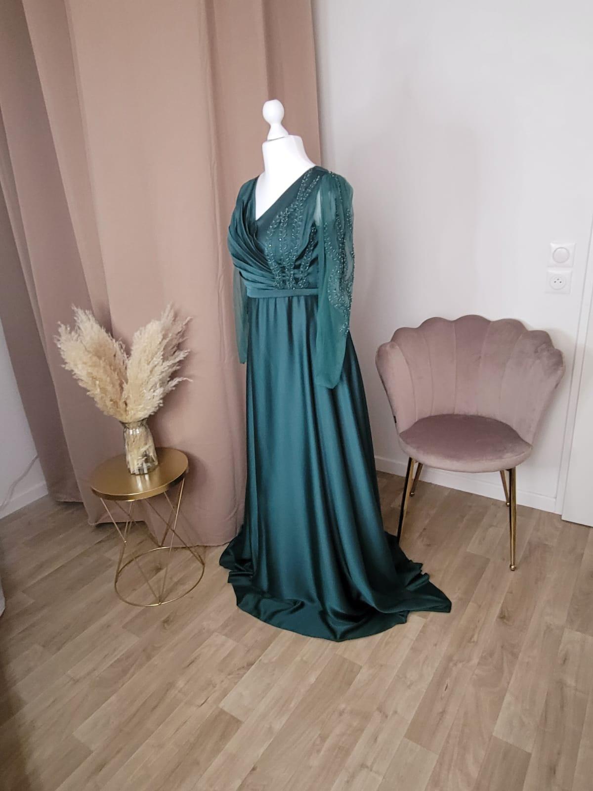 Robe Aïcha Vert
