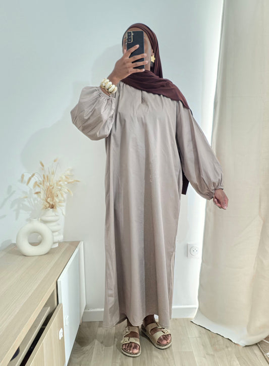 Robe Ines taupe