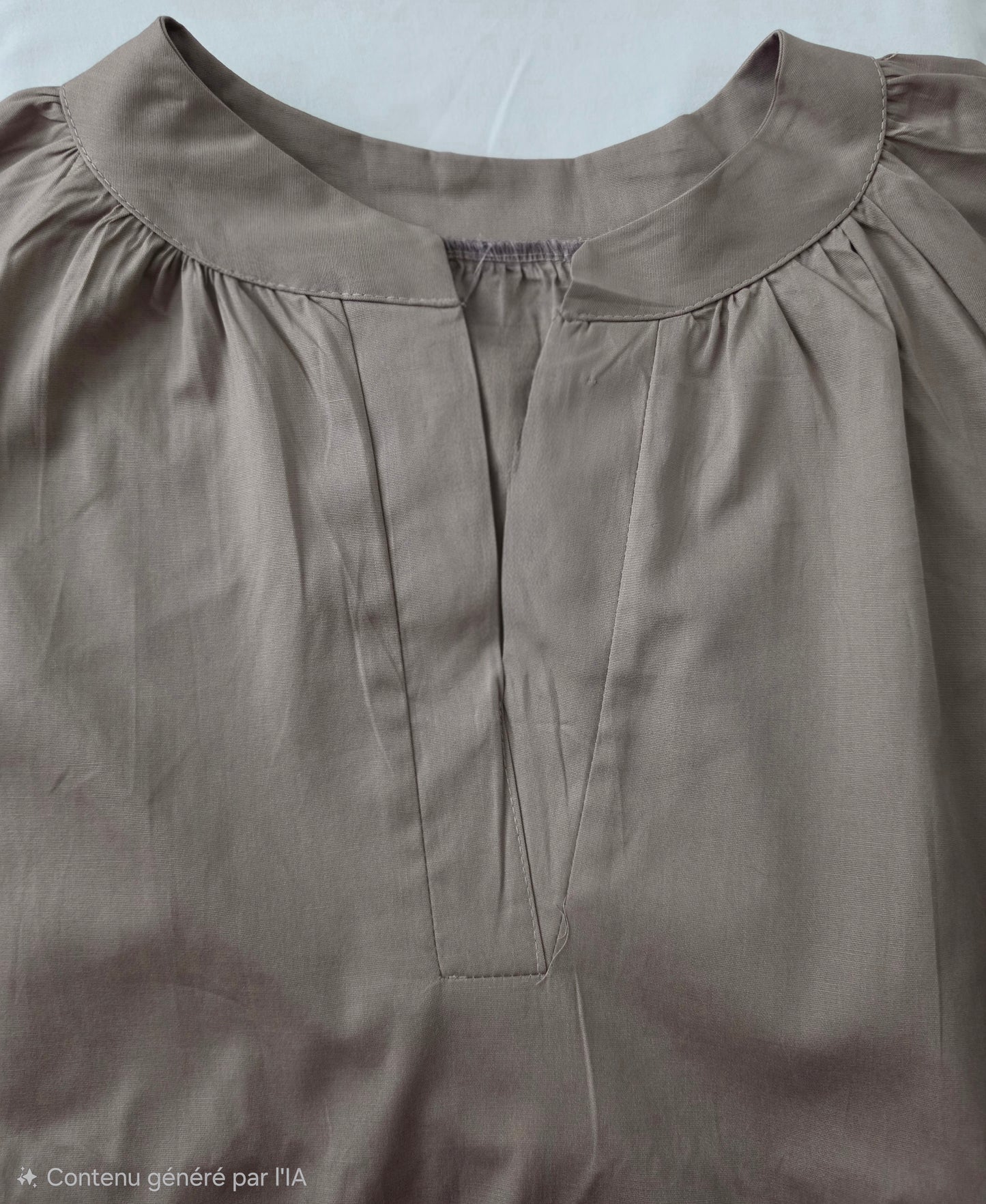 Robe Ines taupe