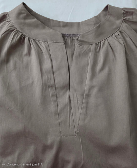 Robe Ines taupe