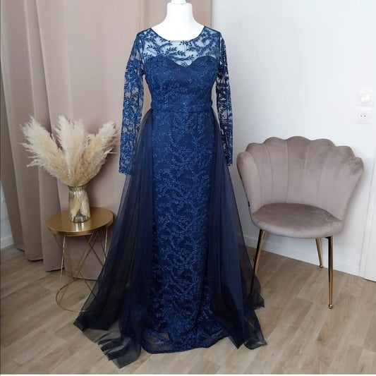 Robe Jannah Bleu