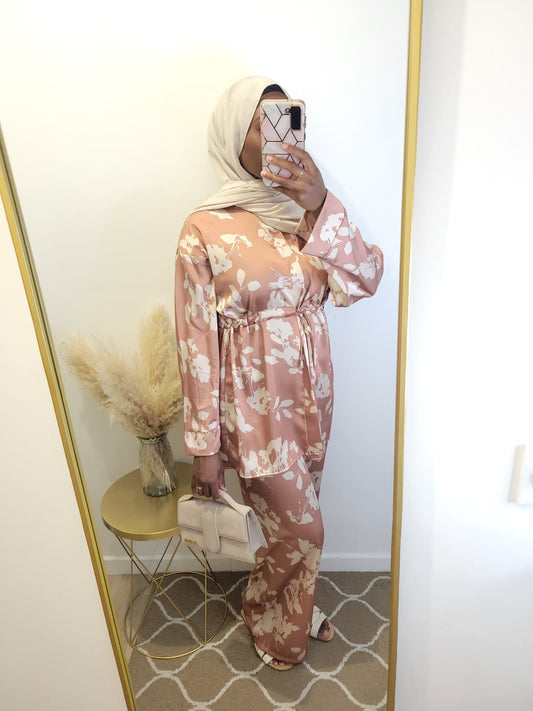 Ensemble Khadija Rose gold