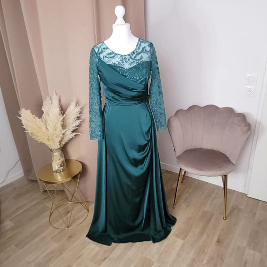 Robe Yasmine Vert