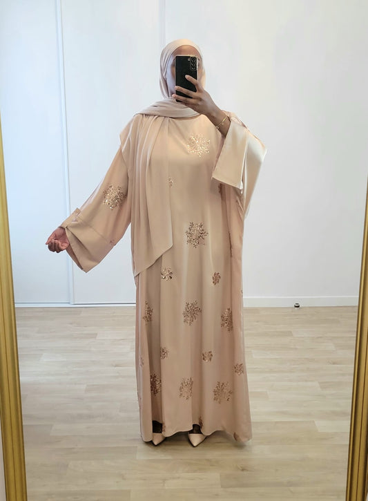 Abaya Inaya Beige