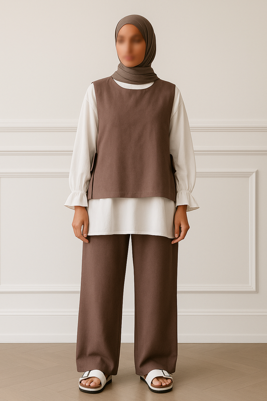 Ensemble Nour Marron