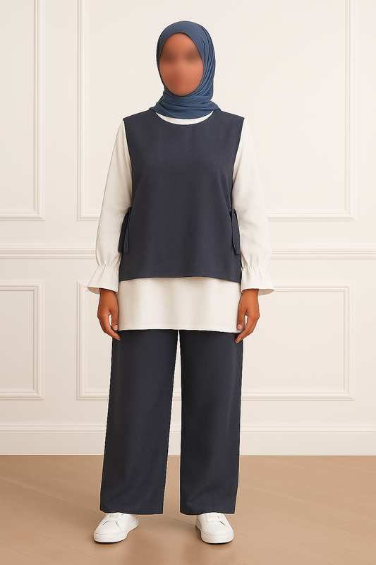 Ensemble Nour bleu